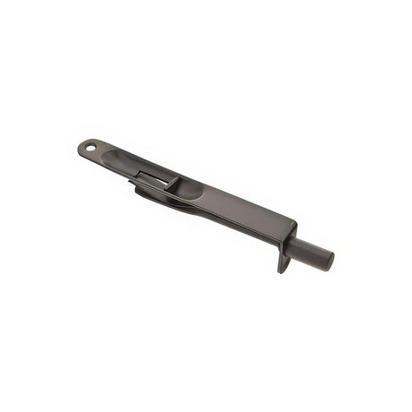 Emtek 8505US15A 8505US 4 Inch Flush Bolt with Square Corners Pewter