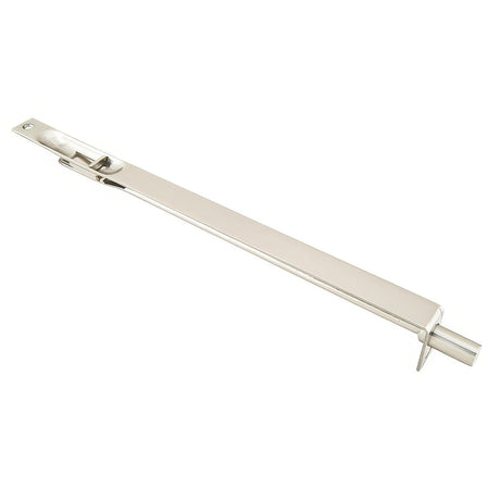 Emtek 8505US19 8505US 4 Inch Flush Bolt with Square Corners Flat Black