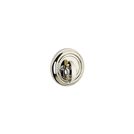 Emtek 8550US14 Regular Style Classic Brass One-Sided Deadbolt Polished Nickel
