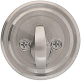 Emtek 8550US15 Regular Style Classic Brass One-Sided Deadbolt Satin Nickel