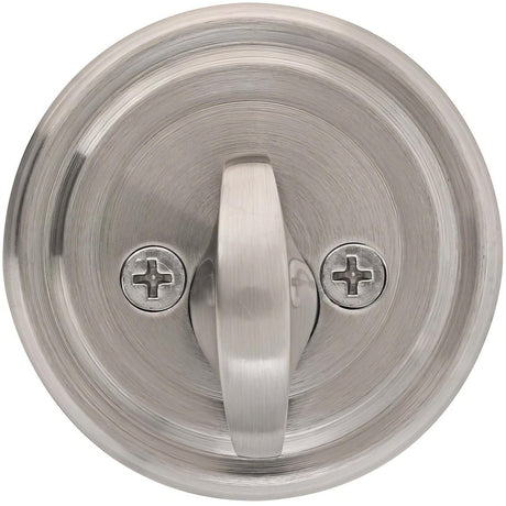 Emtek 8550US15 Regular Style Classic Brass One-Sided Deadbolt Satin Nickel