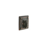 Emtek 8554US10B Arts and Crafts Style Designer Brass One-Sided Deadbolt Oil Rubbed Bronze