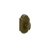 Emtek 8557MB #1 Style Sandcast Bronze One-Sided Deadbolt Medium Bronze