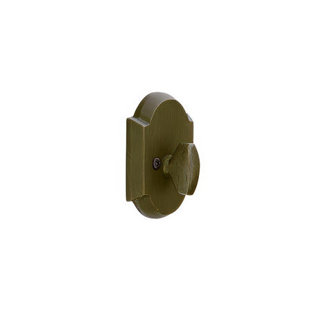 Emtek 8557MB #1 Style Sandcast Bronze One-Sided Deadbolt Medium Bronze