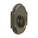 Emtek 8559US10B Knoxville Style Designer Brass One-Sided Deadbolt Oil Rubbed Bronze