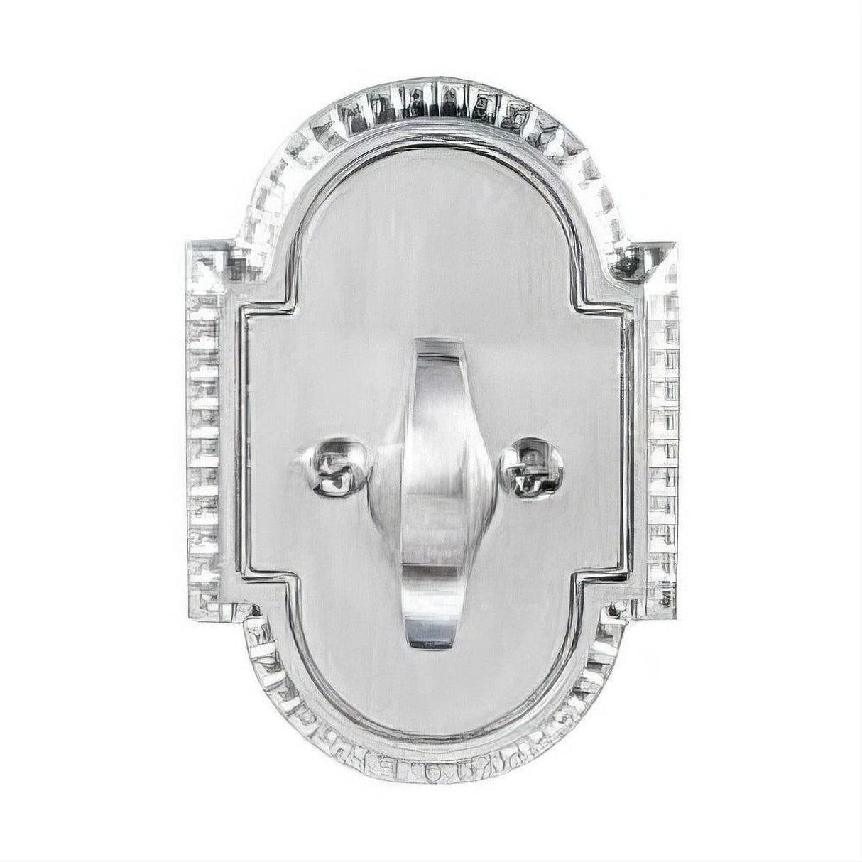 Emtek 8559US26 Knoxville Style Designer Brass One-Sided Deadbolt Polished Chrome