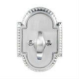 Emtek 8559US26 Knoxville Style Designer Brass One-Sided Deadbolt Polished Chrome