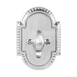 Emtek 8559US3 Knoxville Style Designer Brass One-Sided Deadbolt Polished Brass
