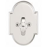 Emtek 8566US26 #8 Style Brass Modern One-Sided Deadbolt Polished Chrome