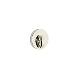 Emtek 8567US14 Modern Style Brass Modern One-Sided Deadbolt Polished Nickel
