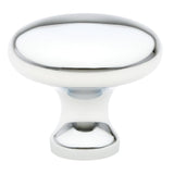 Emtek 86013US26 86013US Providence 1" Solid Brass Cabinet Knob Polished Chrome