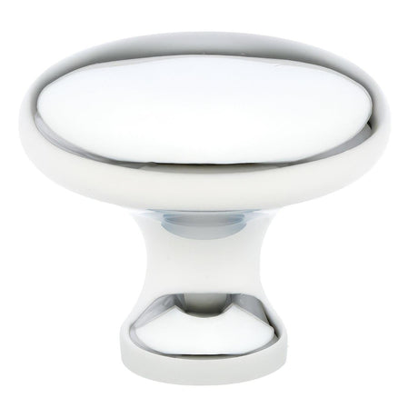 Emtek 86013US26 86013US Providence 1" Solid Brass Cabinet Knob Polished Chrome