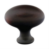 Emtek 86015US10B Egg Style 1" Solid Brass Cabinet Knob Oil Rubbed Bronze