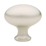 Emtek 86015US15 Egg Style 1" Solid Brass Cabinet Knob Satin Nickel