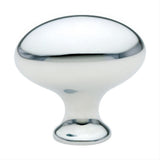 Emtek 86015US26 Egg Style 1" Solid Brass Cabinet Knob Polished Chrome
