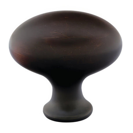 Emtek 86016US15A 86016US Egg Style 1-1/4" Solid Brass Cabinet Knob Pewter