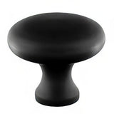 Emtek 86027US19 Providence 1-3/4" Solid Brass Wardrobe Knob Flat Black