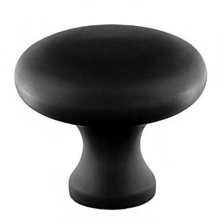 Emtek 86027US19 Providence 1-3/4" Solid Brass Wardrobe Knob Flat Black