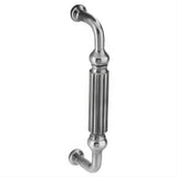 Emtek 86077US15A Designer Brass 8" Center to Center Solid Brass Knoxville Door Pull Pewter