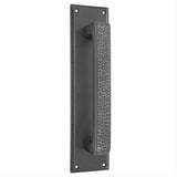 Emtek 86082US3 12" Height Solid Brass Knoxville Pull Plate - Plate Only Lifetime Polished Brass