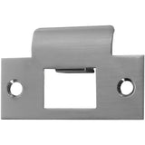 Emtek 86087US15A Square Corner T-Strike with Screw Set Pewter