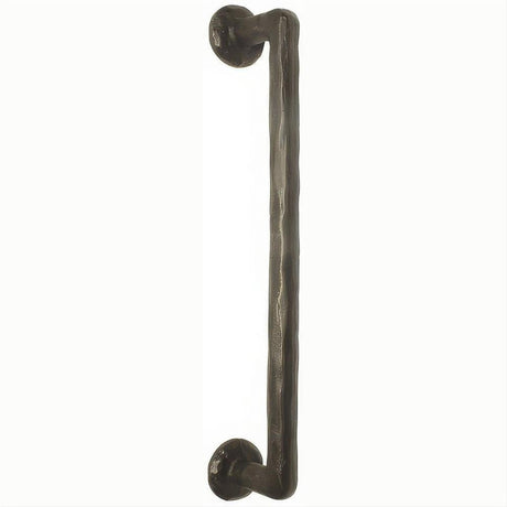 Emtek 86088MB Sandcast Bronze 8" Center to Center Bronze Rod Door Pull Medium Bronze