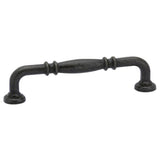 Emtek 86101MB Ribbed 3-1/2" Tuscany Bronze Cabinet Pull Medium Bronze