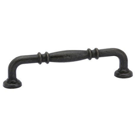 Emtek 86102MB Ribbed 4" Tuscany Bronze Cabinet Pull Medium Bronze