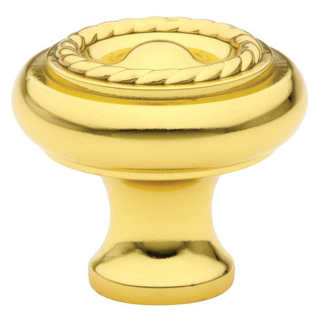 Emtek 86113US15 Rope 1-1/4" Solid Brass Cabinet Knob Satin Nickel
