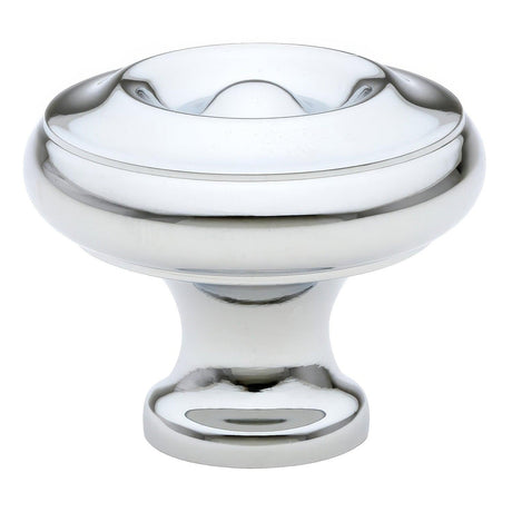 Emtek 86114US26 Waverly 1" Solid Brass Cabinet Knob Polished Chrome