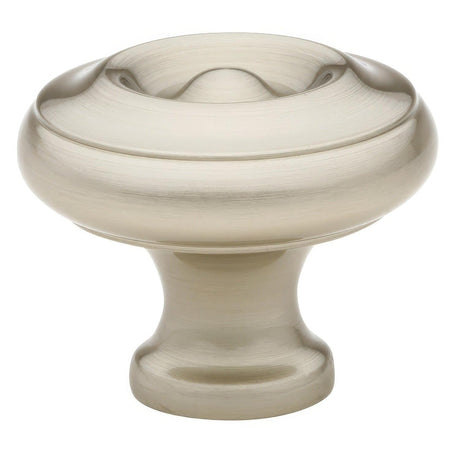 Emtek 86115US19 Waverly 1-1/4" Solid Brass Cabinet Knob Black