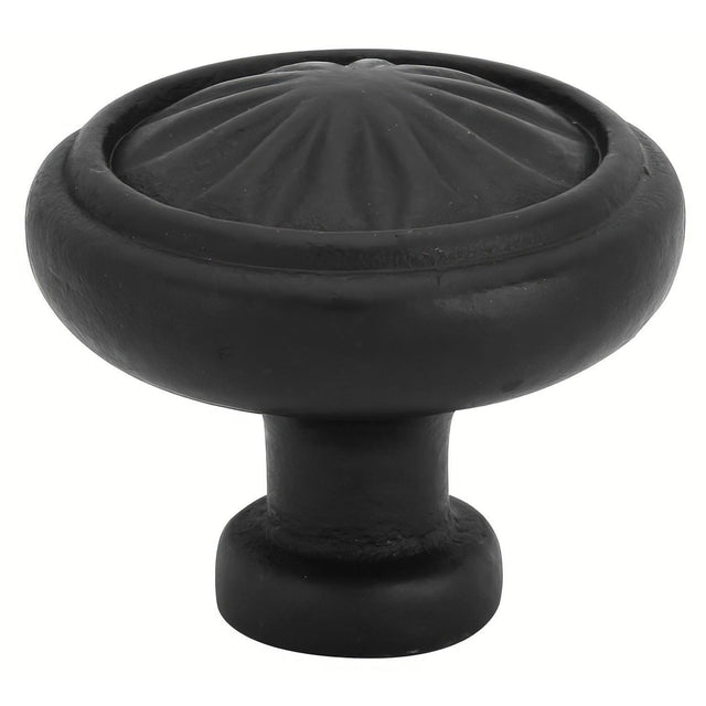 Emtek 86116FB Tuscany Bronze 1-3/4" Round Wardrobe Knob Flat Black