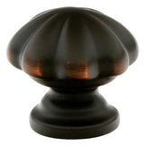 Emtek 86121US10B Melon 1" Solid Brass Cabinet Knob Oil Rubbed Bronze