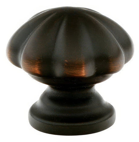 Emtek 86121US10B Melon 1" Solid Brass Cabinet Knob Oil Rubbed Bronze