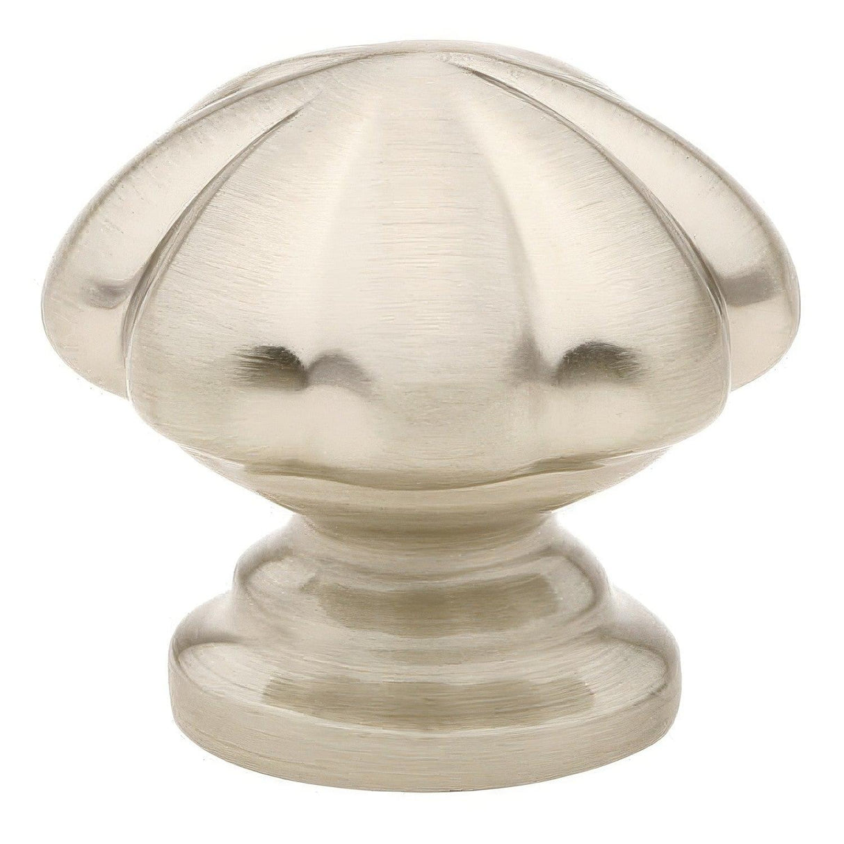 Emtek 86121US3NL Melon 1" Solid Brass Cabinet Knob Unlacquered Brass