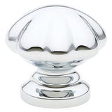 Emtek 86122US14 Melon 1-1/4" Solid Brass Cabinet Knob Polished Nickel
