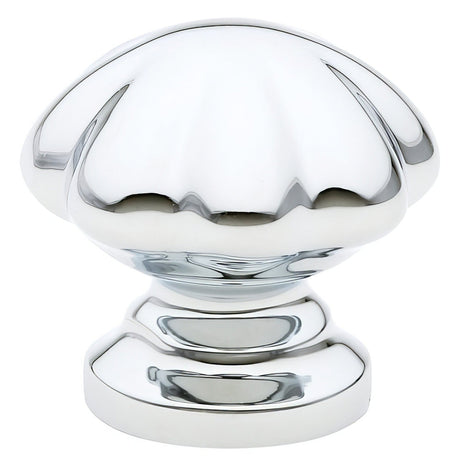 Emtek 86122US14 Melon 1-1/4" Solid Brass Cabinet Knob Polished Nickel
