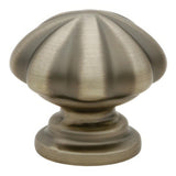 Emtek 86122US26 Melon 1-1/4" Solid Brass Cabinet Knob Polished Chrome