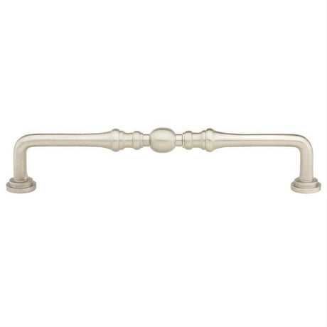 Emtek 86129US3NL Spindle 3-1/2" Solid Brass Cabinet Pull Unlacquered Brass