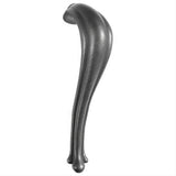 Emtek 86144RHFB Art Nouveau 8" Center to Center Right Hand Door Pull Flat Black