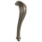 Emtek 86144RHMB Art Nouveau 8" Center to Center Right Hand Door Pull Medium Bronze