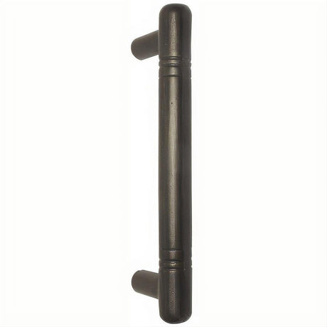 Emtek 86160MB Sandcast Bronze 8" Center to Center Nunez Door Pull Medium Bronze