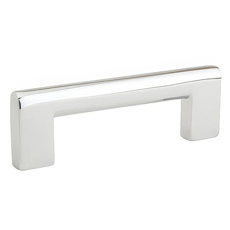 Emtek 86161US26 86161US Trail 3" Solid Brass Modern Bar Cabinet Pull Polished Chrome