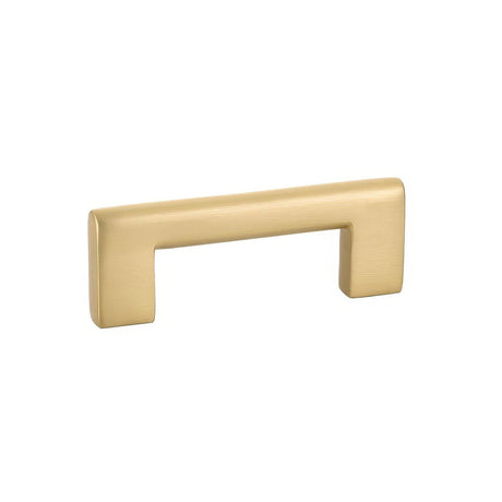 Emtek 86161US4 86161US Trail 3" Solid Brass Modern Bar Cabinet Pull Satin Brass