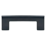 Emtek 86162US19 86162US Trail 3-1/2" Solid Brass Modern Bar Cabinet Pull Flat Black