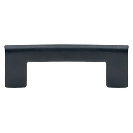 Emtek 86162US19 86162US Trail 3-1/2" Solid Brass Modern Bar Cabinet Pull Flat Black