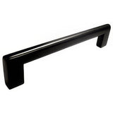 Emtek 86165US19 86165US Trail 8-1/2" Solid Brass Modern Bar Cabinet Pull Flat Black