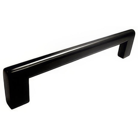 Emtek 86165US19 86165US Trail 8-1/2" Solid Brass Modern Bar Cabinet Pull Flat Black