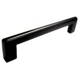 Emtek 86166US19 86166US Trail 12-1/2" Solid Brass Modern Bar Cabinet Pull Flat Black