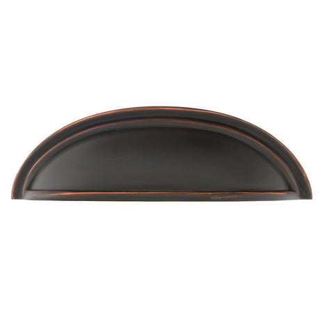 Emtek 86173US10B 4" Solid Brass Cabinet Cup Pull Oil Rubbed Bronze